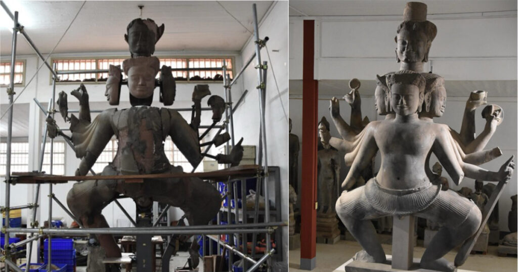 Dancing Siva Restoration
