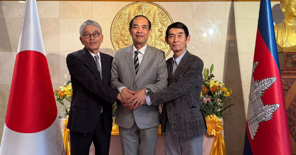 Cambodia and Japan